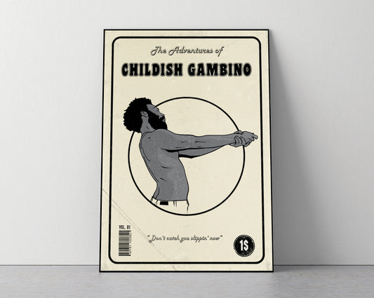 Childish Gambino - Art Print / Poster - Comic