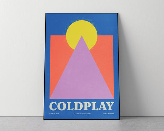 Coldplay - Art Print / Poster