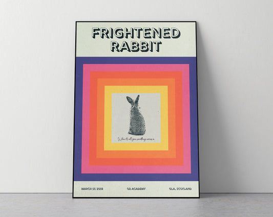 Frightened Rabbit - Art Print / Poster