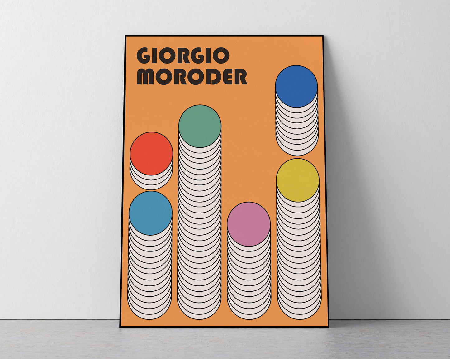 Giorgio Moroder - Art Print / Poster