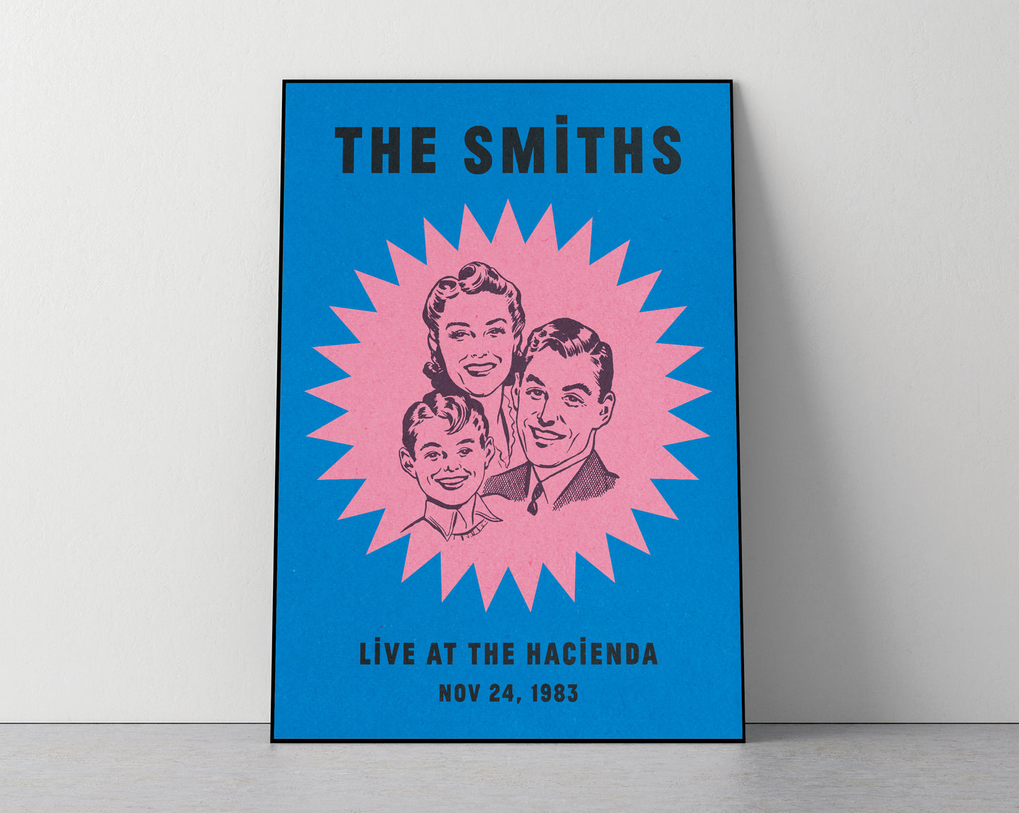 The Smiths - Art Print / Poster - Blue